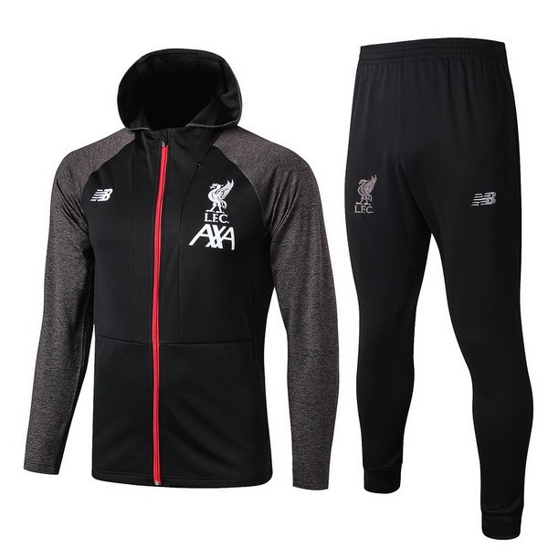 Replicas Chandal Liverpool 2019/20 Negro Rojo Gris